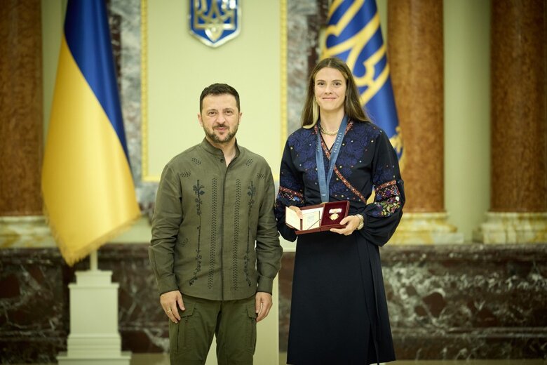 Зеленський нагородив орденами українських призерів Олімпійських ігор