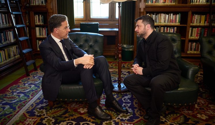 Zelenskyy meets Rutte in London, discusses stronger air defence for Ukraine and war in Ira