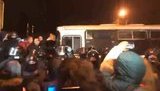 Прихильники Саакашвілі вночі хотіли встановити намети біля ізолятора СБУ, відбулися сутички. ВIДЕО