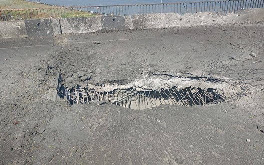 БпЛА атакували міст поблизу Чонгару, рух через пункт пропуск