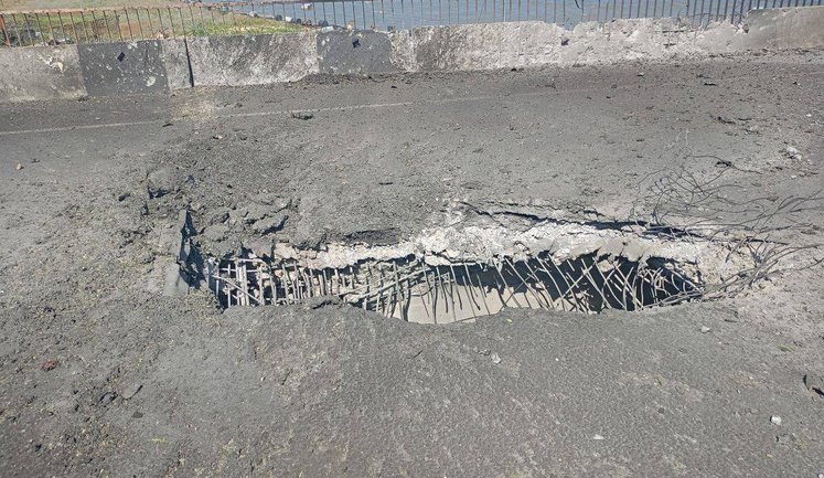 БпЛА атакували міст поблизу Чонгару, рух через пункт пропуску "Джанкой" до окупованого Криму перекрито