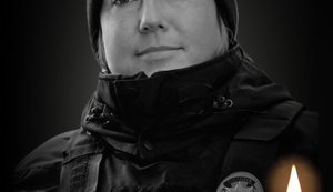 Удар РФ по Изюму: погибла патрульная полицейская Ирина Байда и ее муж. ФОТО