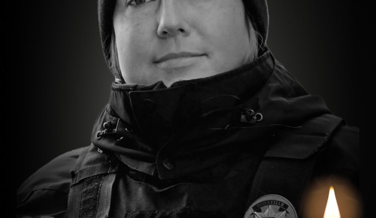 Удар РФ по Изюму: погибла патрульная полицейская Ирина Байда и ее муж. ФОТО