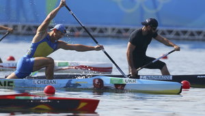 Ukraine scores another Olympic gold as Yurii Cheban wins in rowing. PHOTOS
