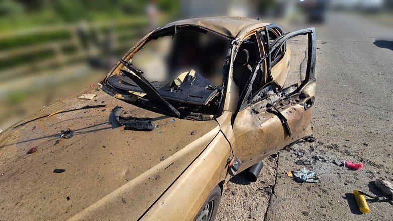 Russian forces attacked a civilian vehicle in Kherson: there are fatalities and injuries