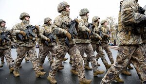 Латвия хочет направить в Украину военных инструкторов