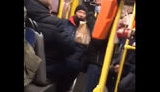Драка с поножовщиной произошла в киевском троллейбусе. ВИДЕО