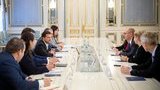 Зеленский обсудил с делегацией МВФ реформы в Украине и ситуацию с ПриватБанком. ФОТО