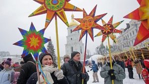 рождество шествие
