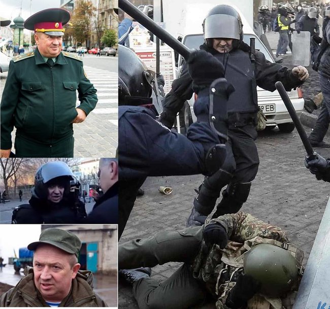 Полковника Пилипенка, який бив майданівців у 2014 році, призначено заступником начальника Академії Нацгвардії, а в 2016-му було нагороджено орденом Богдана Хмельницького 03