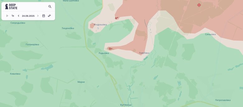 Карти бойових дій