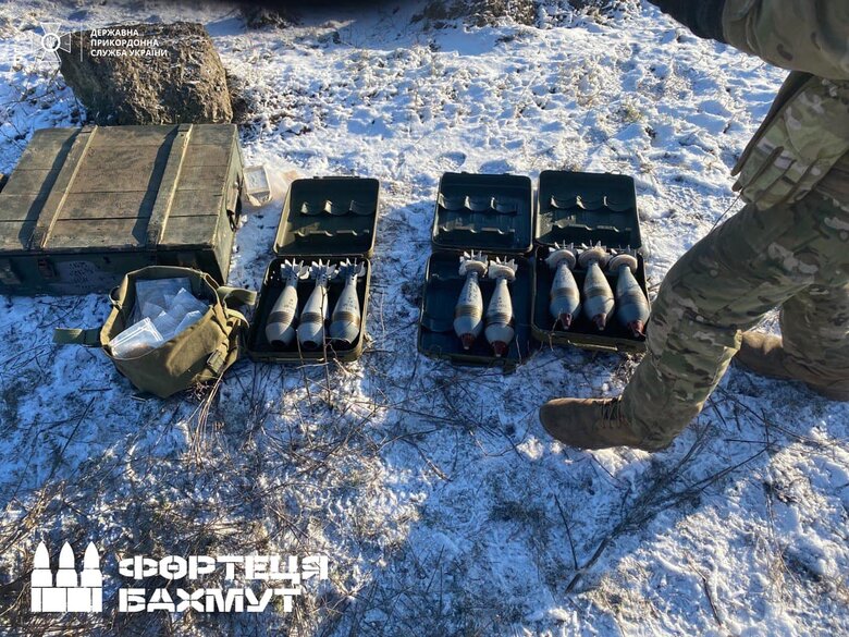 Прикордонники відбили 5 атак окупантів на Бахмутському напрямку 01