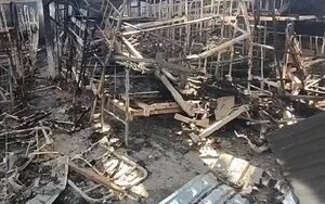 Terrorist attack in Olenivka