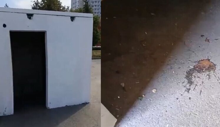 Resident of Belgorod, Russia, complains about filthy shelter: "How is it possible to be here? Children ran away from this stench!". VIDEO