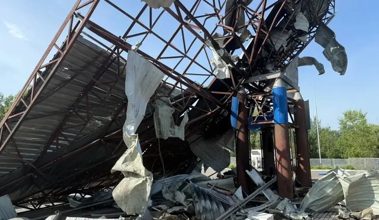 In first seven months of 2026, Russian Federation destroyed 37 petrol stations belonging to "Naftogaz" group. PHOTO