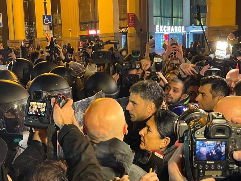 Стихійні антиурядові протести в Грузії: заява президентки Саломе Зурабішвілі exiutiqetiqhehab