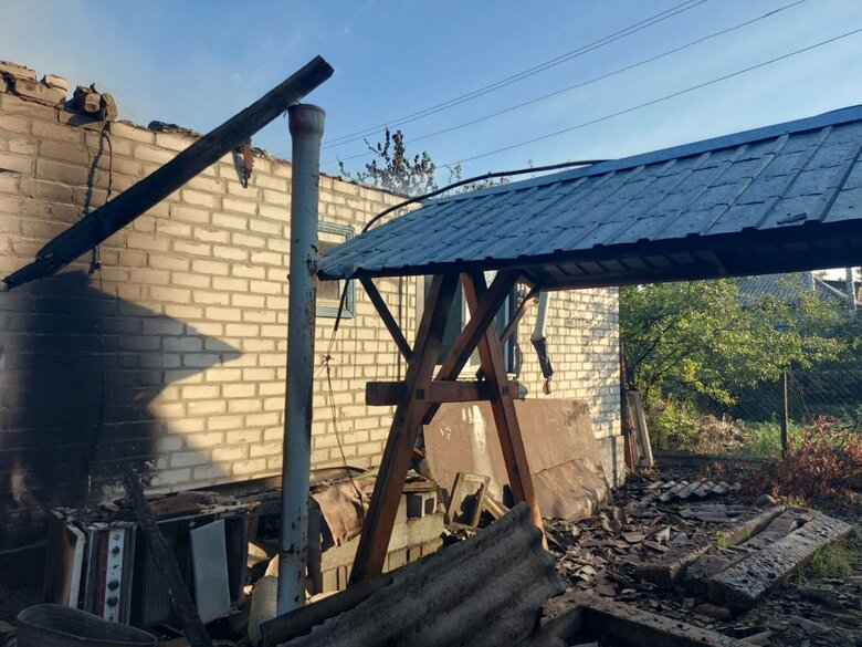 наслідки обстрілів донеччини