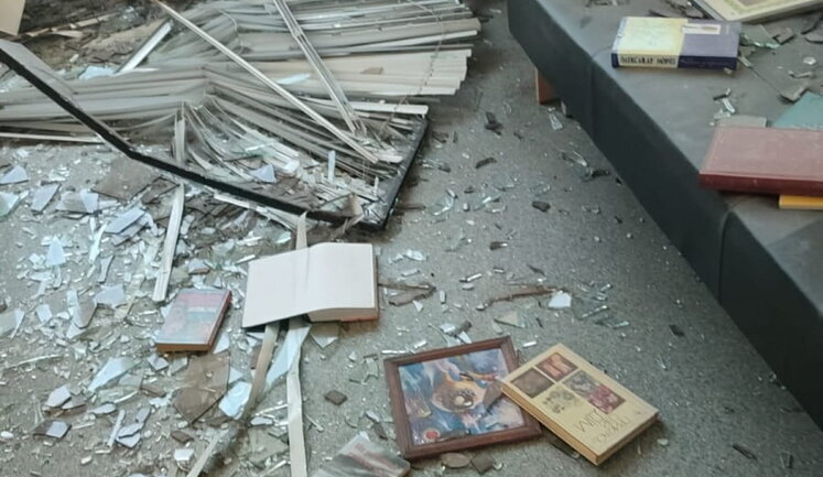 Premises of "Channel" 5 damaged as result of massive Russian strike on Kyiv. VIDEO&PHOTOS