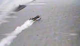 The State Border Guard Service destroyed the boat along with the occupiers’ crew