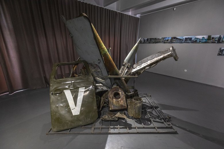 First museum exhibition in country and world about Russian-Ukrainian war has opened 02