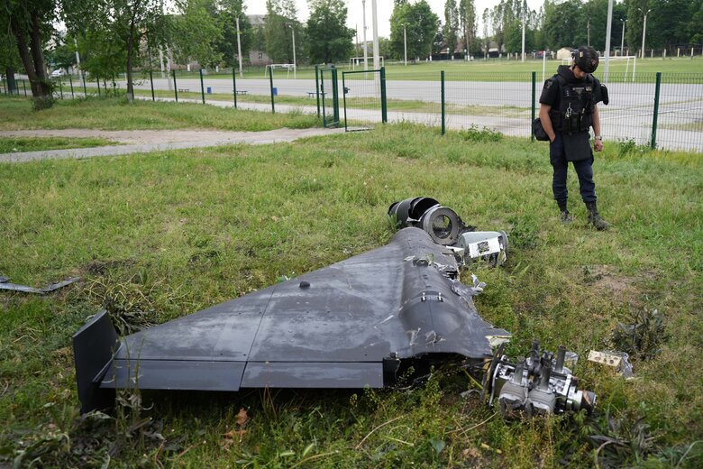 Shahed crashed in a Kharkiv park and did not explode. What is known
