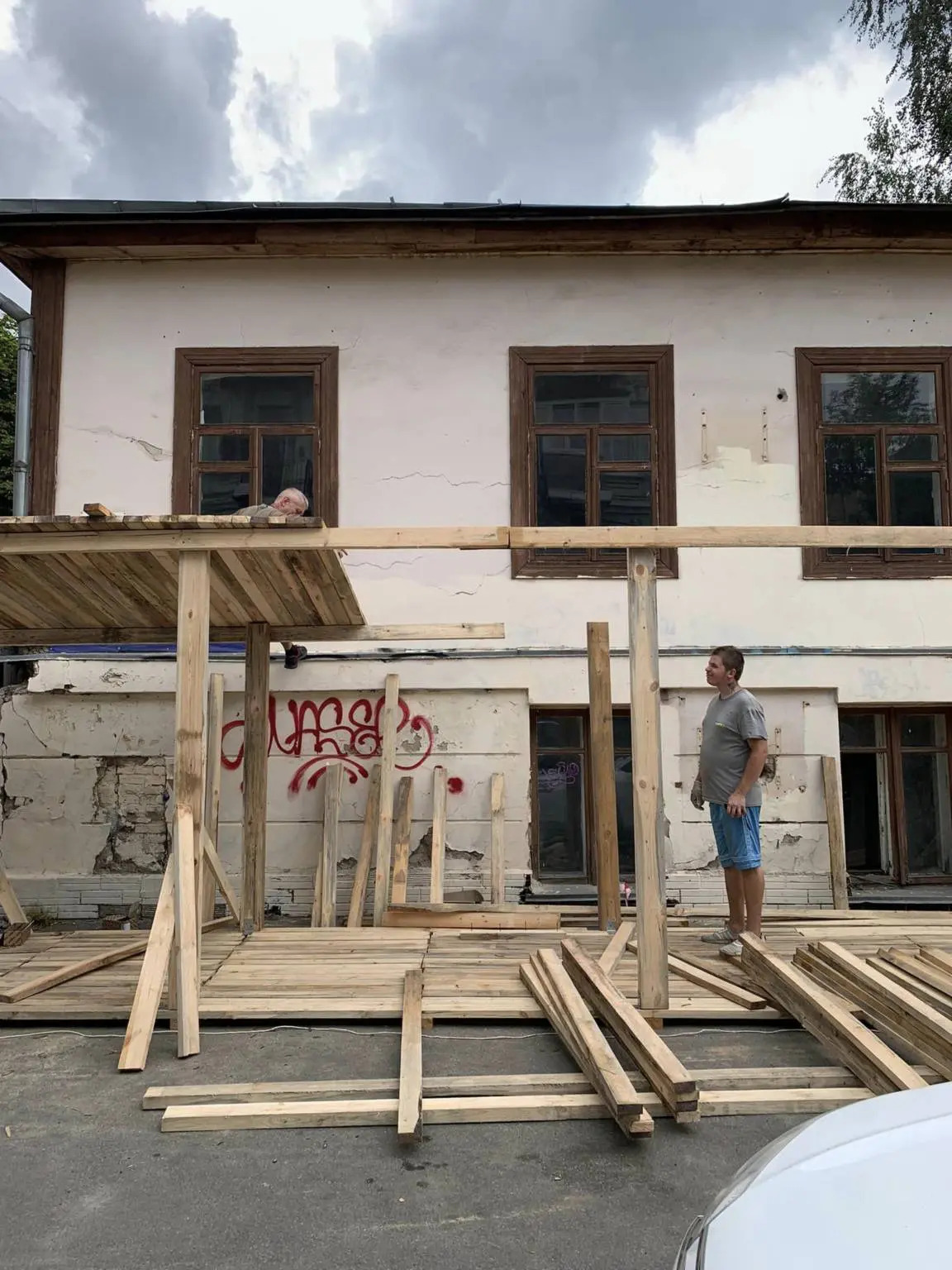 Снесли дом: На Подоле снесли старинный дом | Цензор.НЕТ