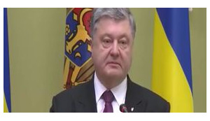 Порошенко обсудил возобновление экспорта электроэнергии с премьером Молдовы