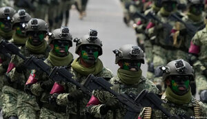 парад,мексика