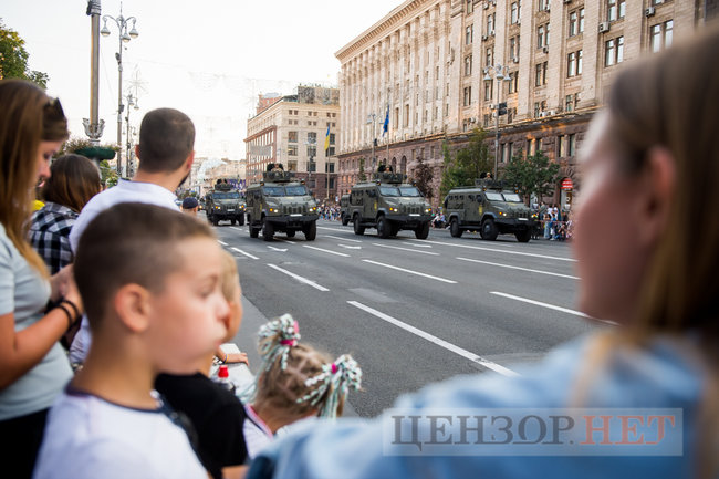 Репетиция парада в Киеве 21 августа 03