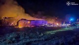 A rocket strike on the Odesa region caused a fire