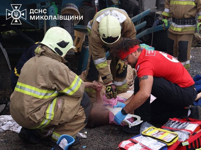 Road accident in the Mykolaiv region
