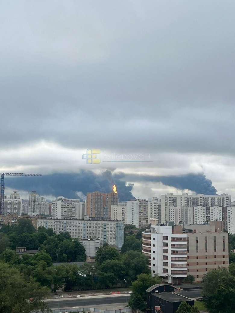 Пожежа у Московській області