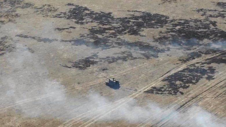 Артилерія 58-ї ОМПБр знищила колону російської техніки: Палимо з любовю, бо бригада Виговського - то суцільна любов 01