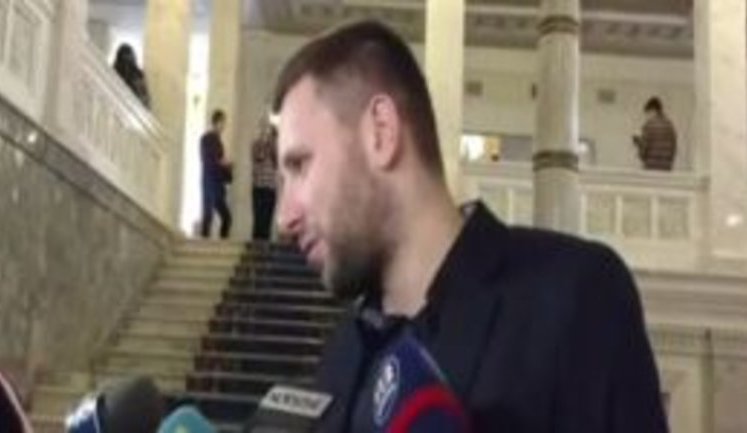 Lawmaker Parasiuk denies allegations of attack on law enforcer near Bakhmut