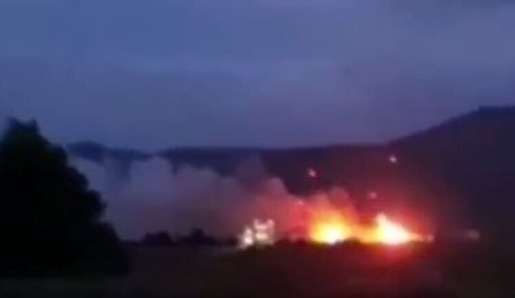 В оккупированном Крыму детонирует склад боеприпасов. ВИДЕО