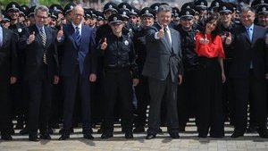 Патрульная полиция Киева присягнула на верность украинскому народу. ФОТОрепортаж+ВИДЕО