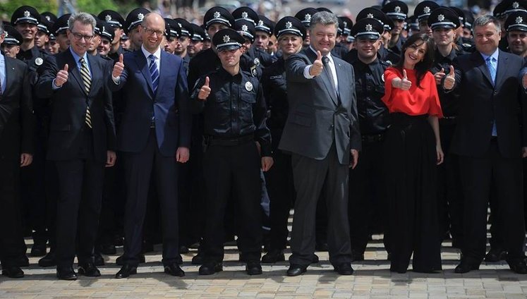 Патрульная полиция Киева присягнула на верность украинскому народу. ФОТОрепортаж+ВИДЕО