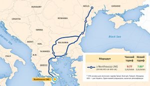 Україна відкрила нові маршрути для імпорту газу із Греції. Але вони ще не запрацювали