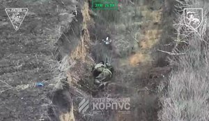 Бойцы Третьего армейского корпуса ликвидировали 9 оккупантов в противотанковом рву. ВИДЕО