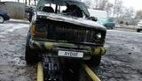 поджог &quot;айдара&quot; автомобилей