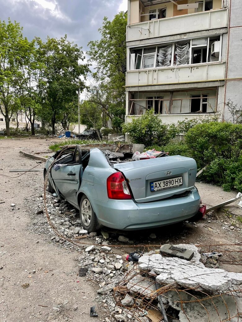Bombed district: in what Russians have turned Northern Saltivka in Kharkiv 14