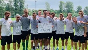 Футболісти "Ворскли" підтримали Грузію у конфлікті з Росією. ФОТО