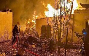 Consequences of KABs attack on Kherson