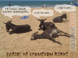 Диалог на пляже