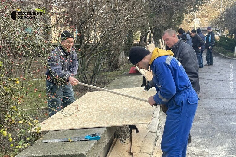 Consequences of shelling of the children’s regional hospital in Kherson 02