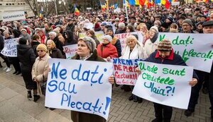 протест,молдова