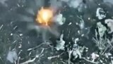 Operator of combat drone drops grenade on group of Russian infantrymen. VIDEO