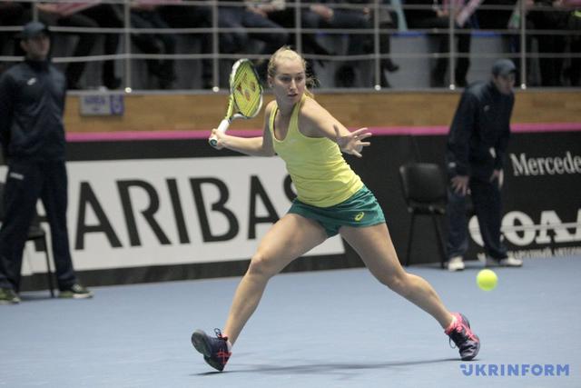 Ukrainian tennis team defeated Australia in Fed Cup 02 Ukrainian tennis team defeated Australia in Fed Cup 02
