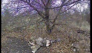 Drone operators Madiar’s Birds eliminated an occupier who decided to take a break under a tree