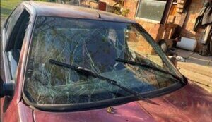 Russians attacked car with FPV drone in Zaporizhzhia region. PHOTO